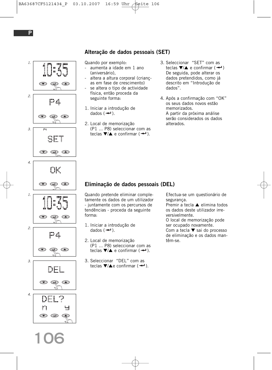 SOEHNLE Body Balance Slim F5 User Manual | Page 106 / 292
