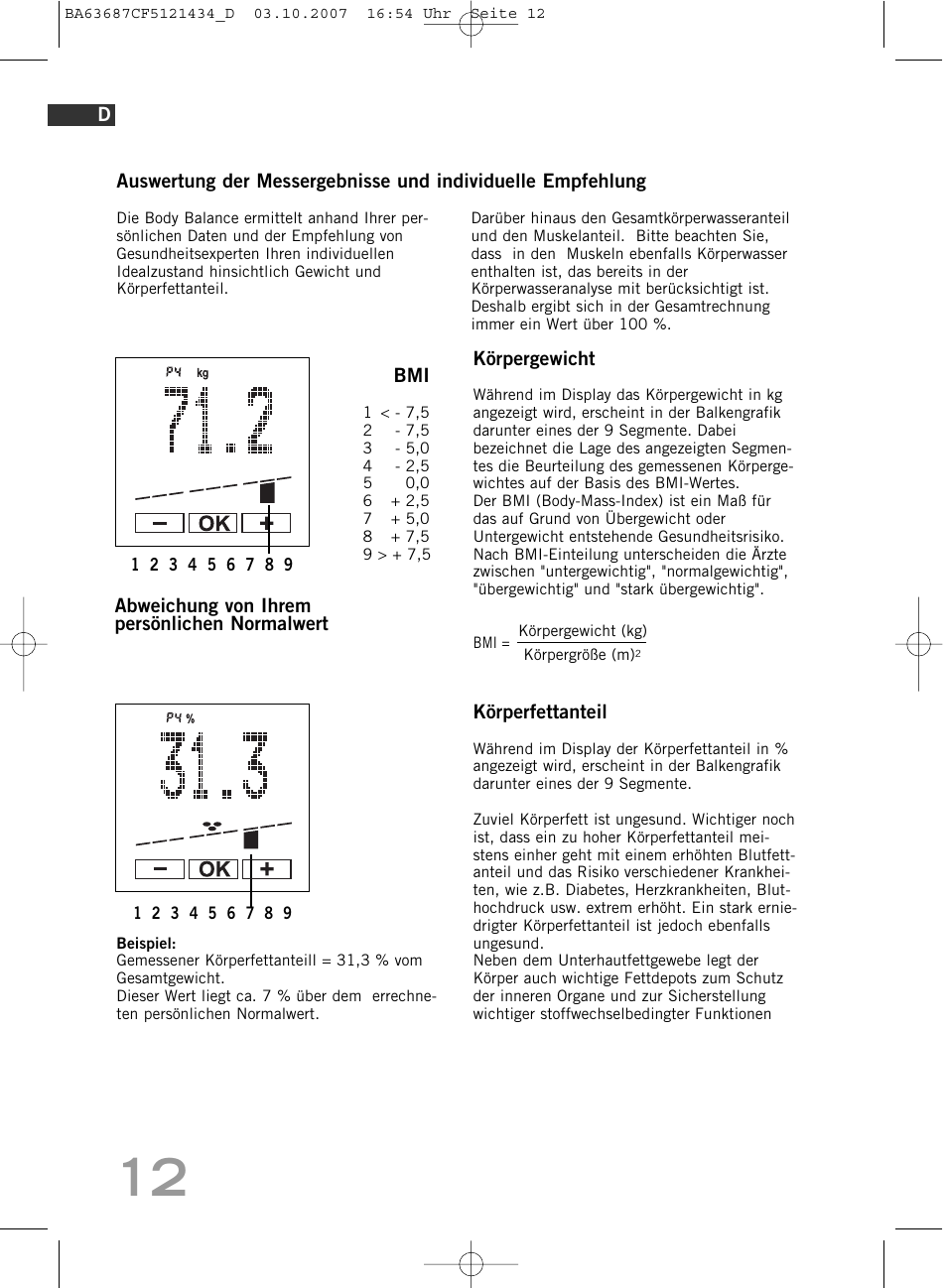 SOEHNLE Body Balance Slim F5 User Manual | Page 12 / 292