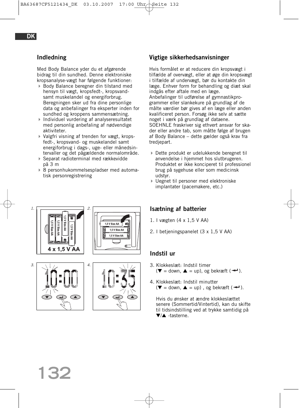 SOEHNLE Body Balance Slim F5 User Manual | Page 132 / 292