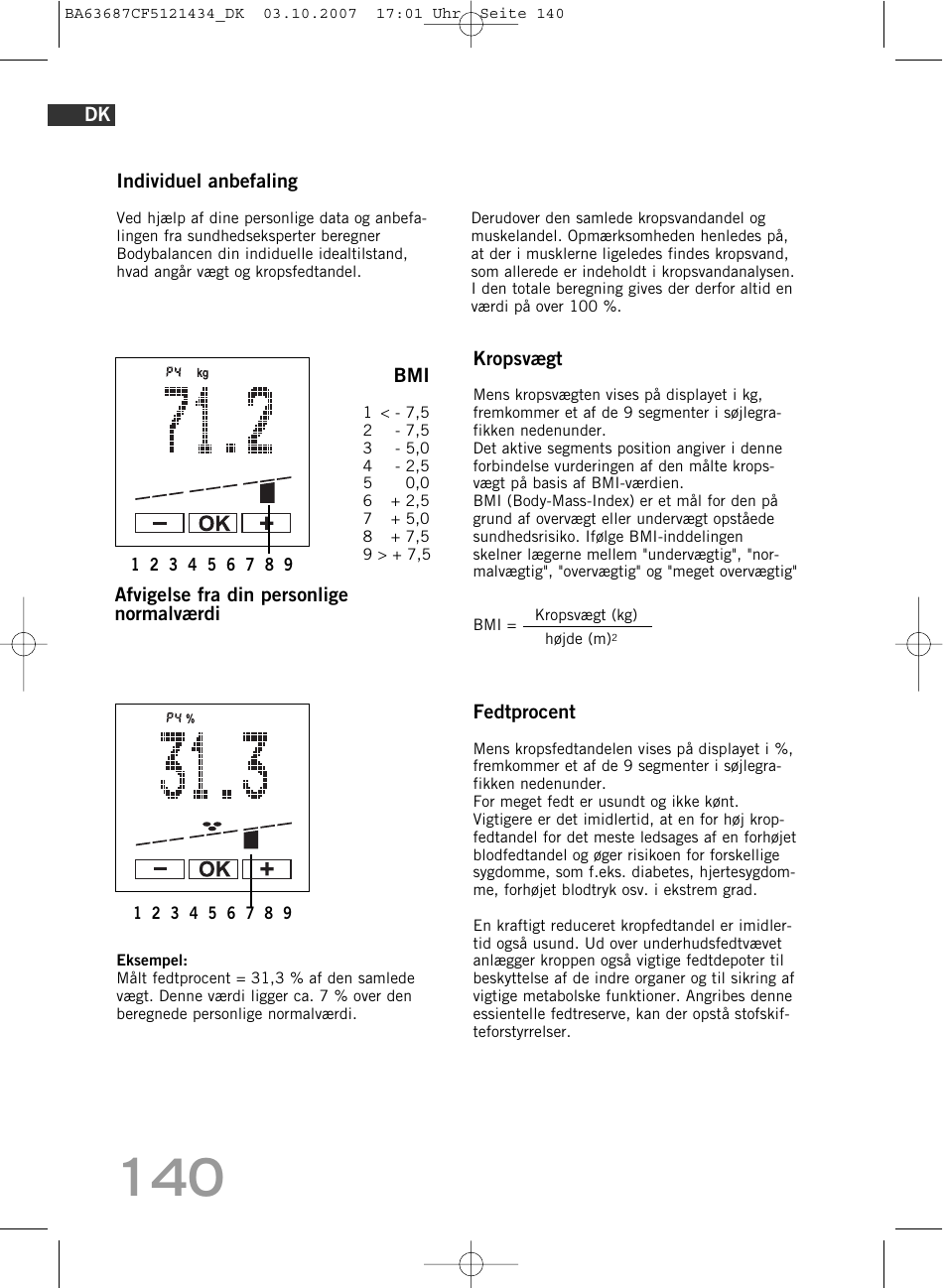 SOEHNLE Body Balance Slim F5 User Manual | Page 140 / 292