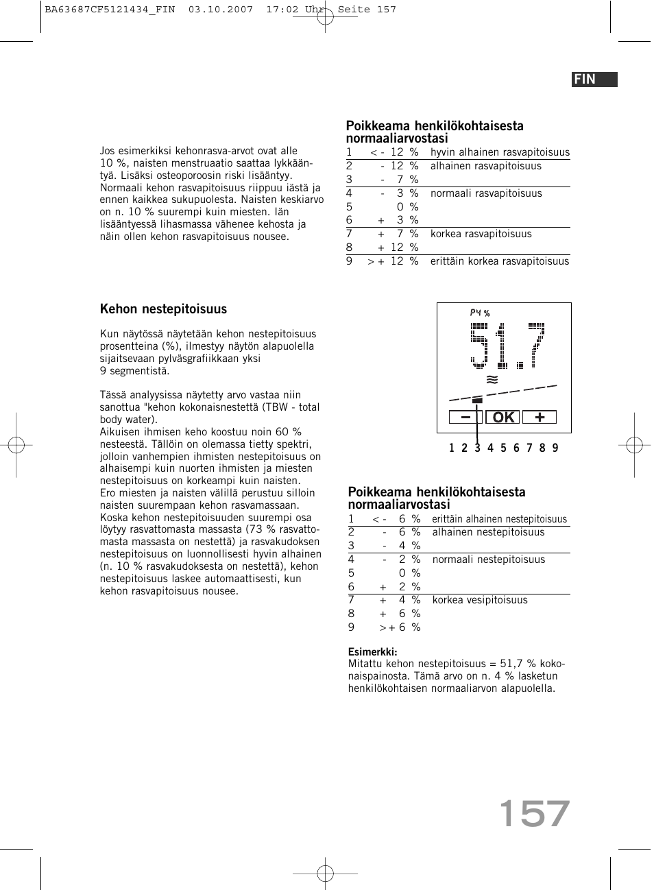 SOEHNLE Body Balance Slim F5 User Manual | Page 157 / 292