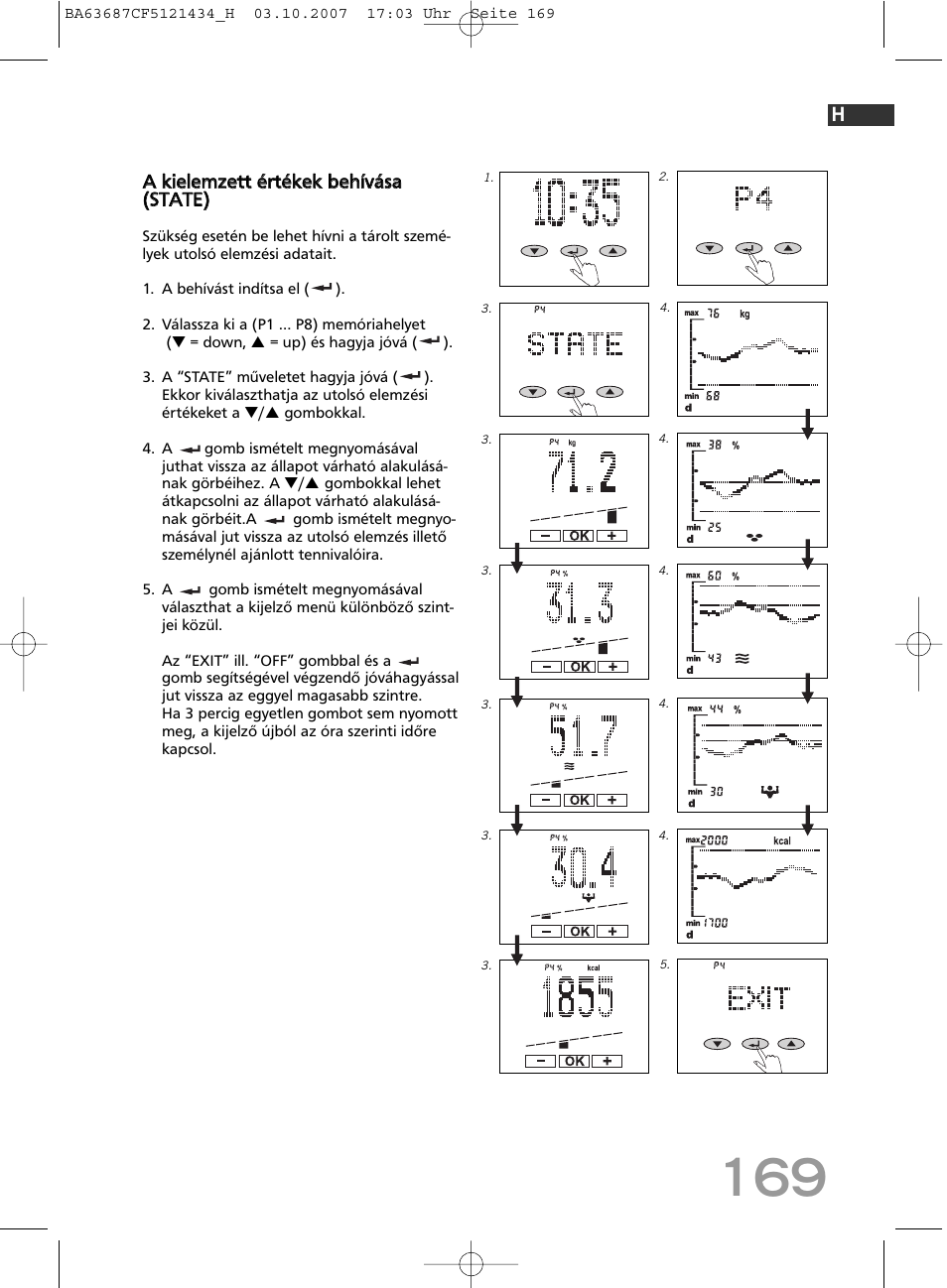 SOEHNLE Body Balance Slim F5 User Manual | Page 169 / 292