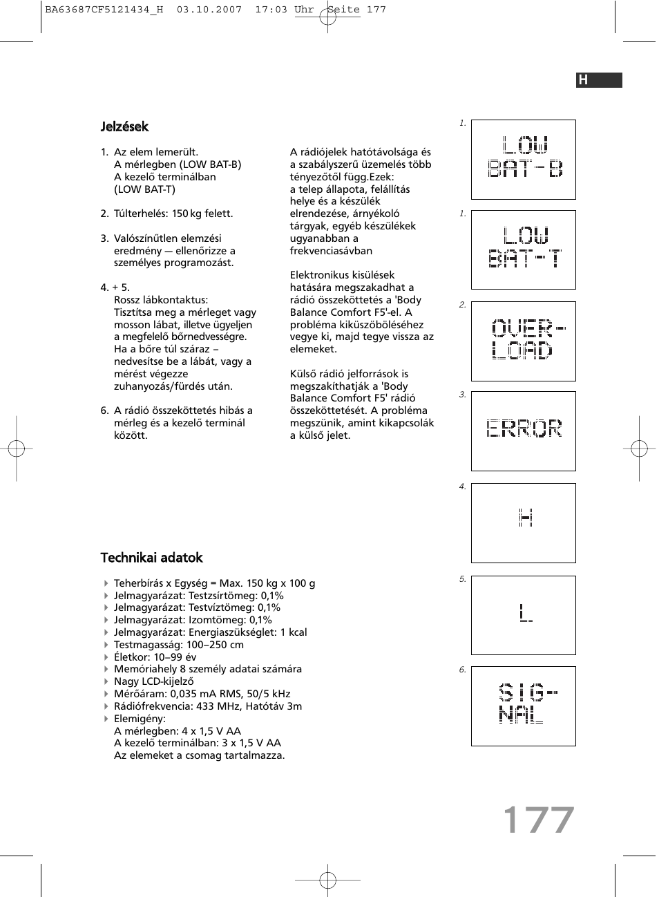 SOEHNLE Body Balance Slim F5 User Manual | Page 177 / 292