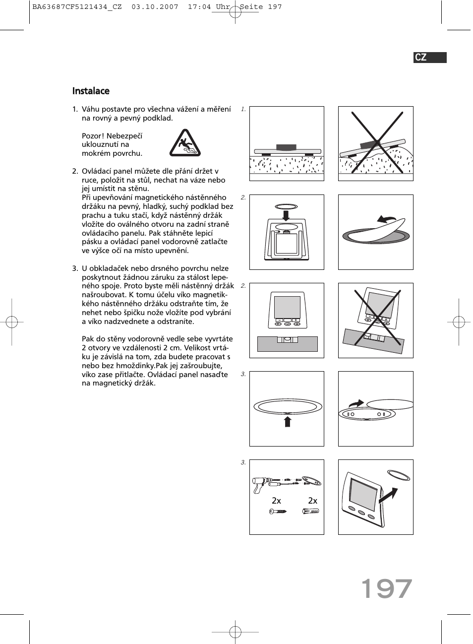 SOEHNLE Body Balance Slim F5 User Manual | Page 197 / 292