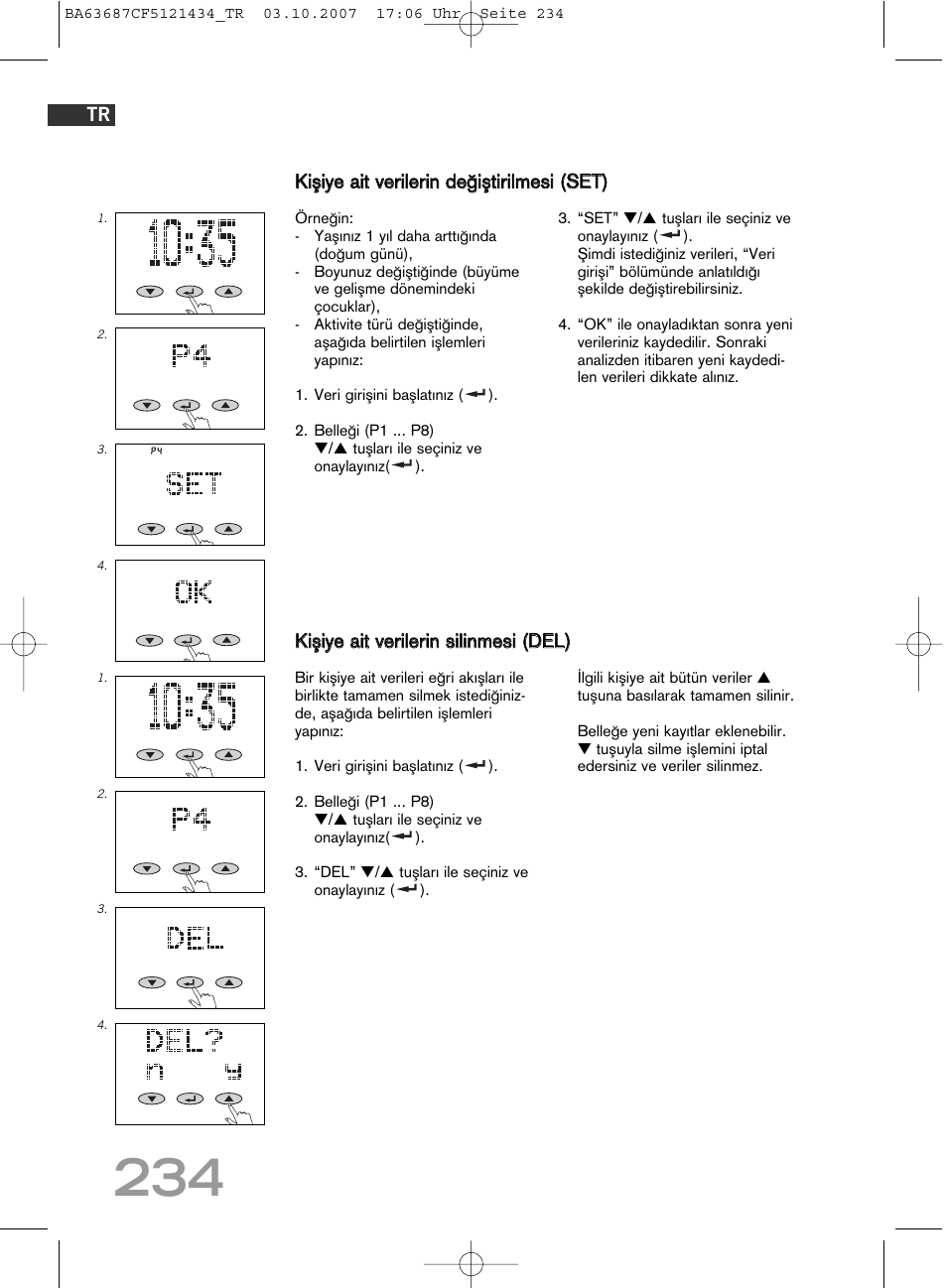 SOEHNLE Body Balance Slim F5 User Manual | Page 234 / 292