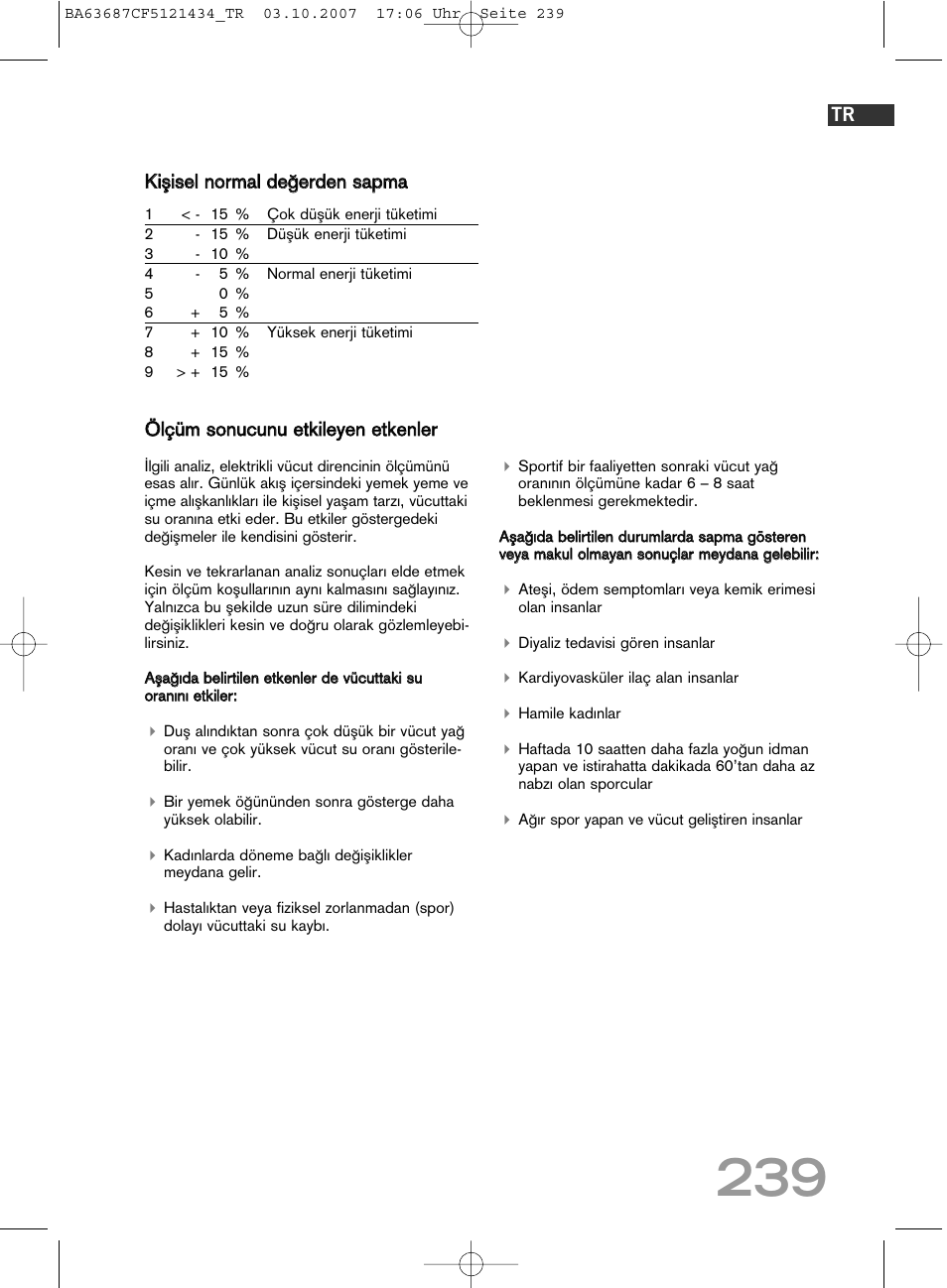 SOEHNLE Body Balance Slim F5 User Manual | Page 239 / 292