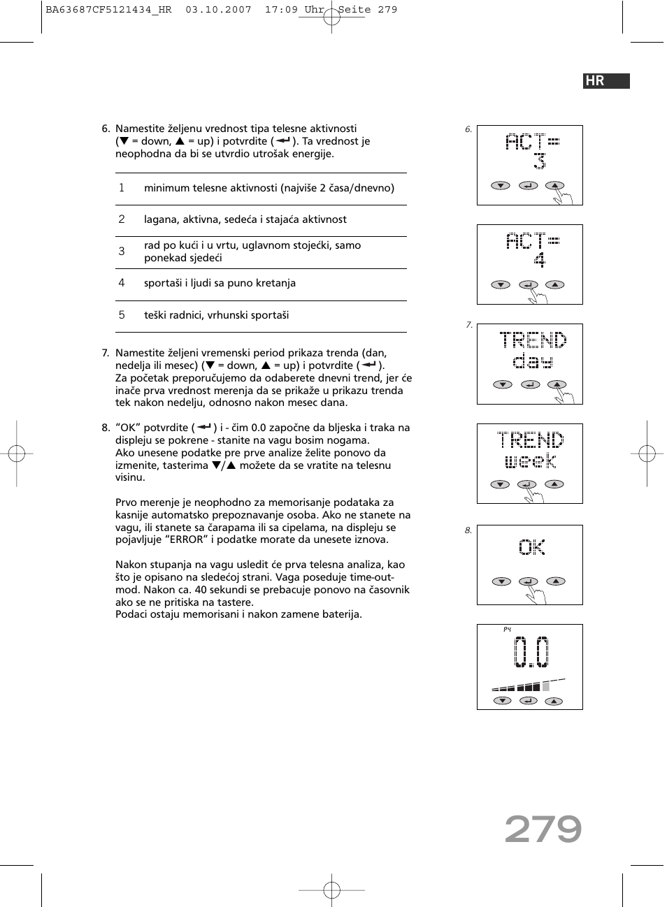 SOEHNLE Body Balance Slim F5 User Manual | Page 279 / 292