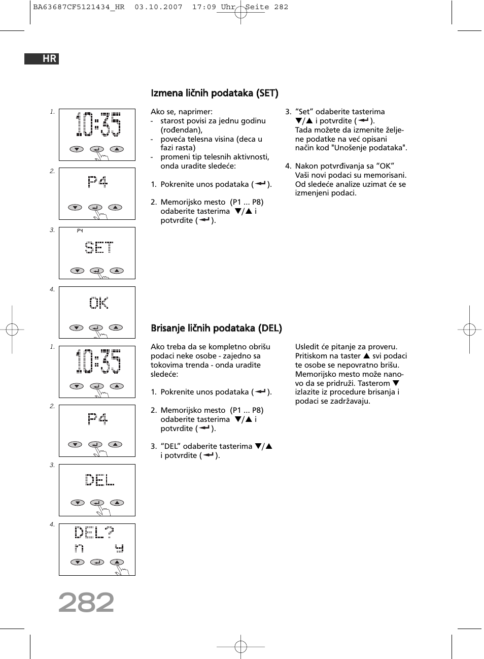 SOEHNLE Body Balance Slim F5 User Manual | Page 282 / 292