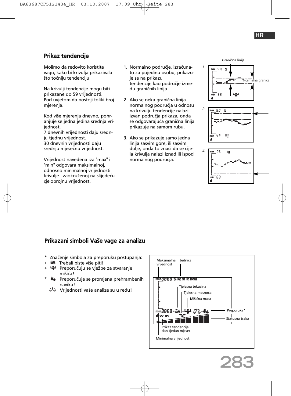 SOEHNLE Body Balance Slim F5 User Manual | Page 283 / 292