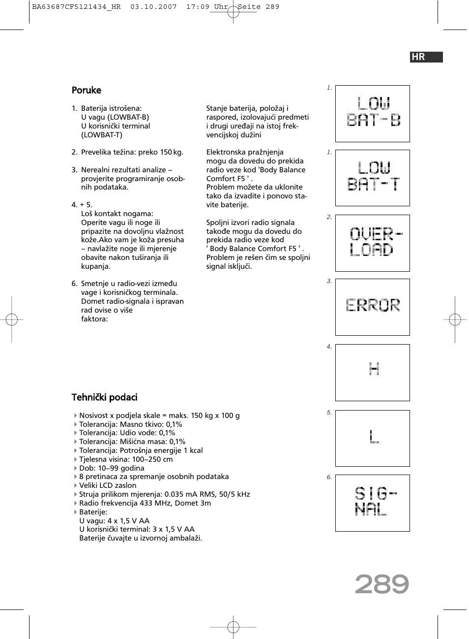 SOEHNLE Body Balance Slim F5 User Manual | Page 289 / 292