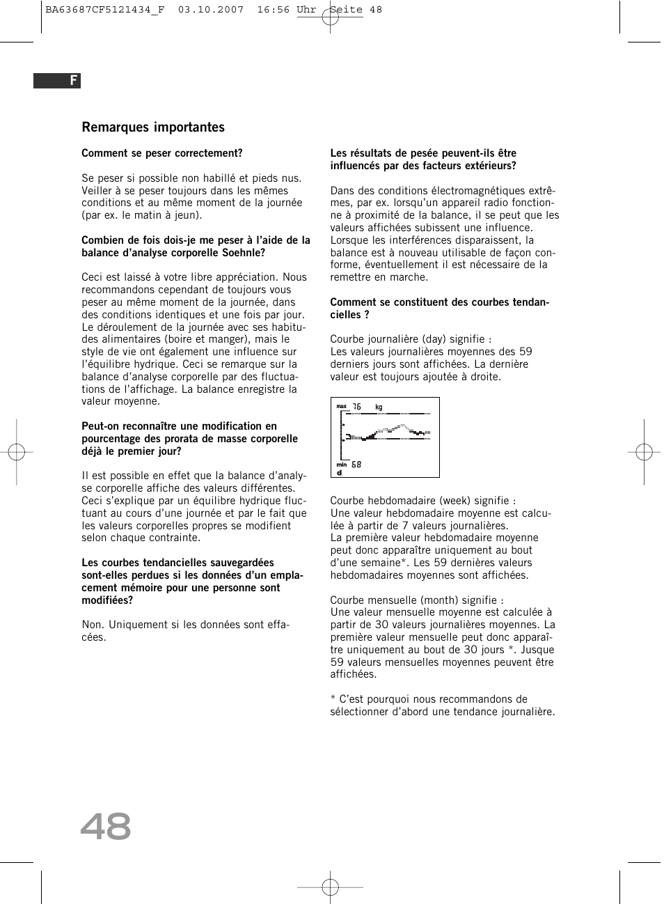 SOEHNLE Body Balance Slim F5 User Manual | Page 48 / 292