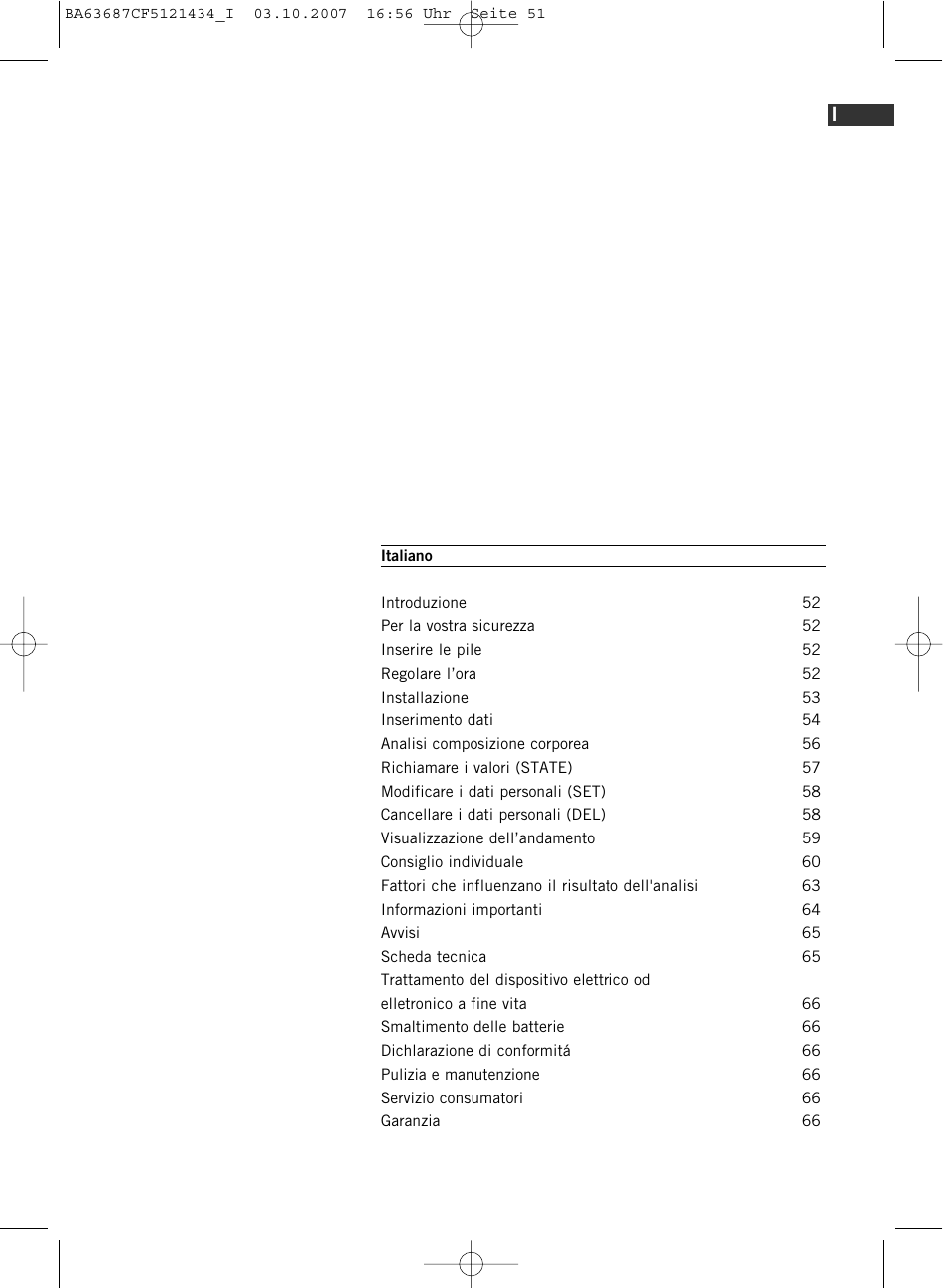 SOEHNLE Body Balance Slim F5 User Manual | Page 51 / 292