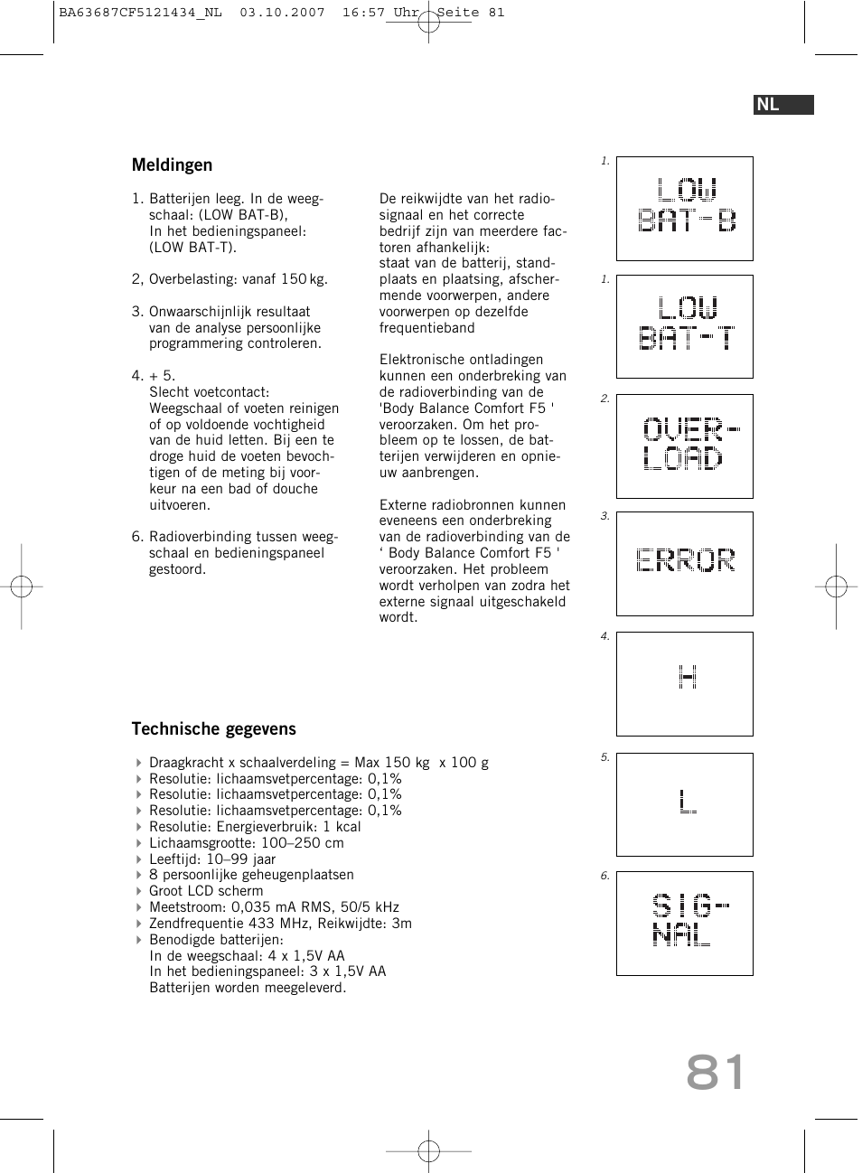 SOEHNLE Body Balance Slim F5 User Manual | Page 81 / 292