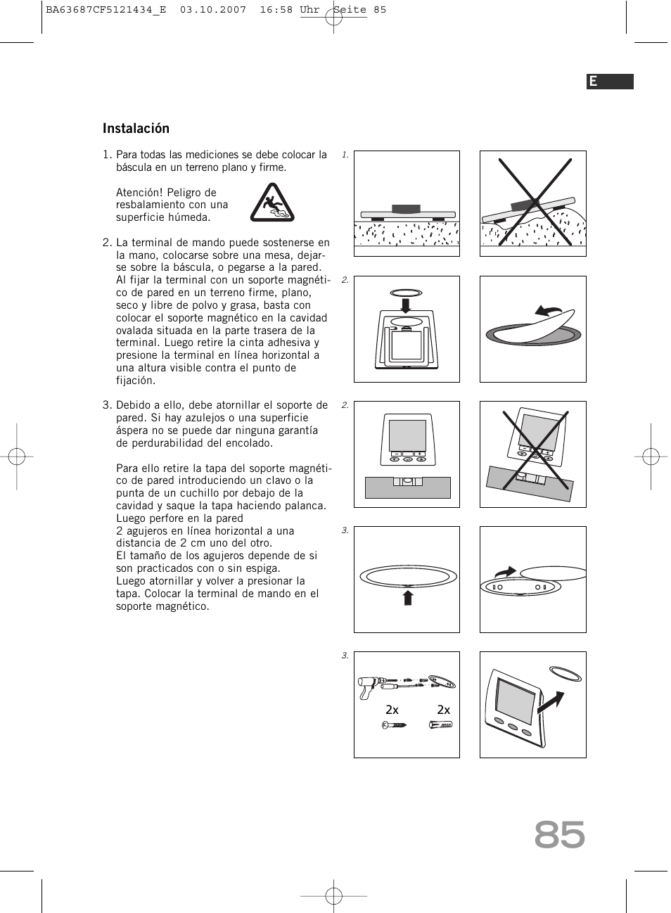 SOEHNLE Body Balance Slim F5 User Manual | Page 85 / 292