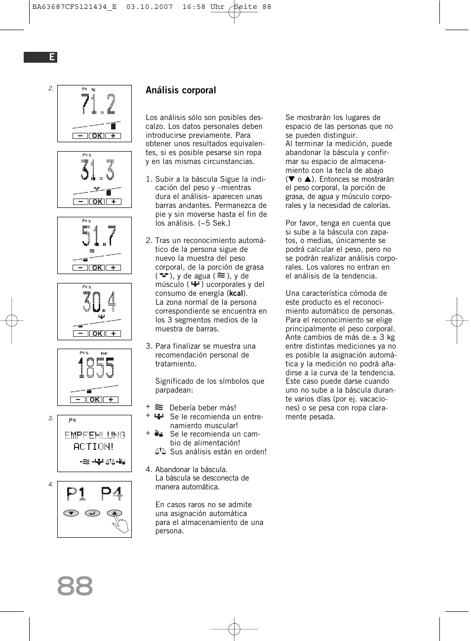 SOEHNLE Body Balance Slim F5 User Manual | Page 88 / 292