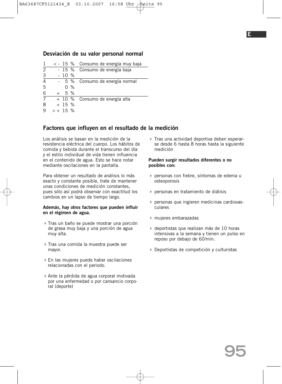 SOEHNLE Body Balance Slim F5 User Manual | Page 95 / 292
