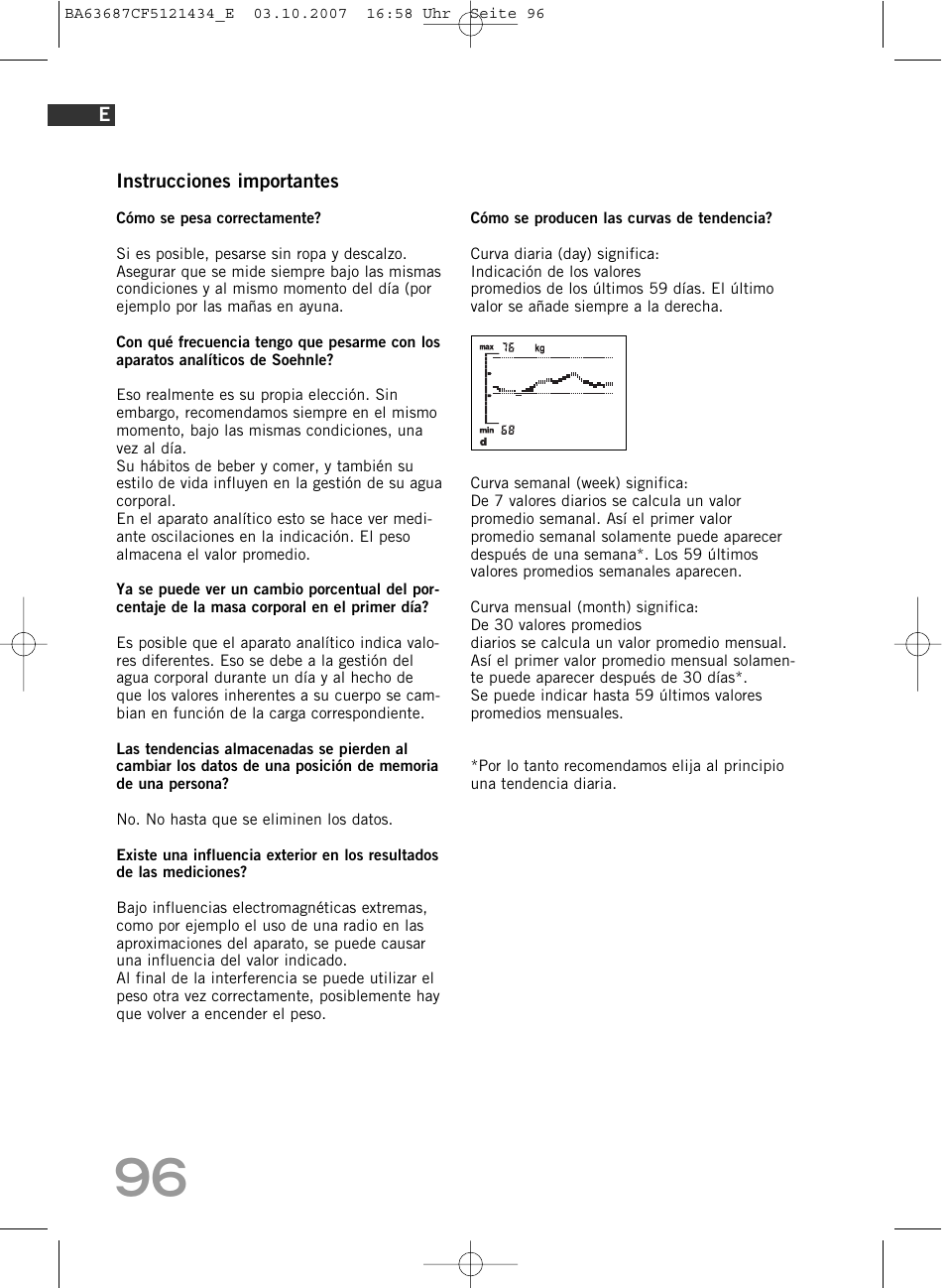 SOEHNLE Body Balance Slim F5 User Manual | Page 96 / 292