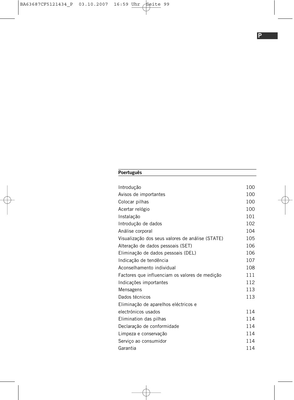 SOEHNLE Body Balance Slim F5 User Manual | Page 99 / 292