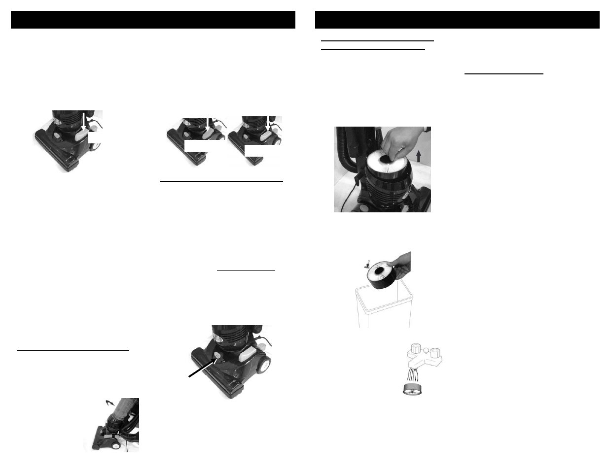Instrucciones de uso, Instrucciones de mantenimiento | Shark INFINITY NV31N User Manual | Page 24 / 26