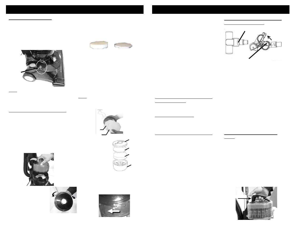 Instrucciones de mantenimiento | Shark INFINITY NV31N User Manual | Page 25 / 26