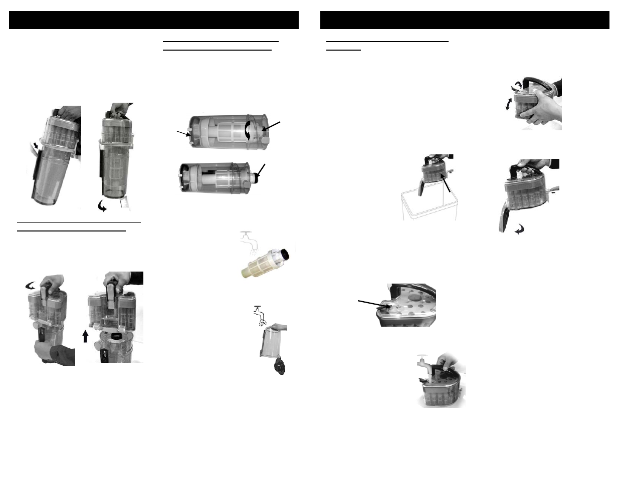 Instrucciones de mantenimiento | Shark INFINITY NV31N User Manual | Page 26 / 26