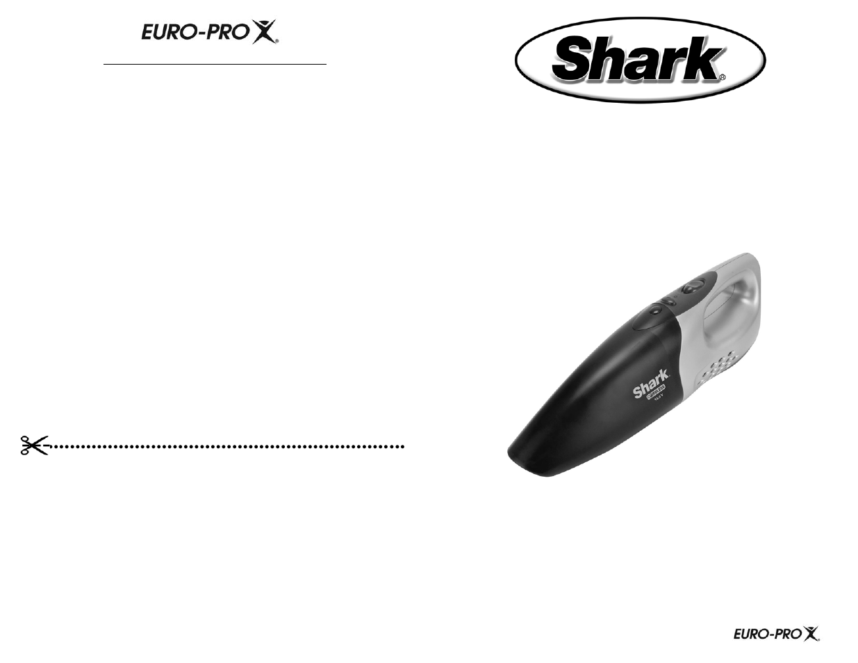 Shark EURO-PRO SV7729 User Manual | 4 pages