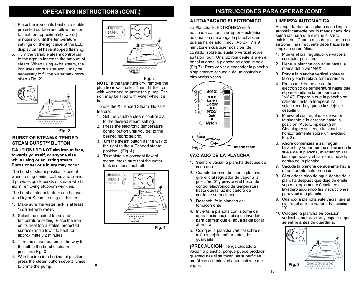 Shark GI490 User Manual | Page 6 / 12