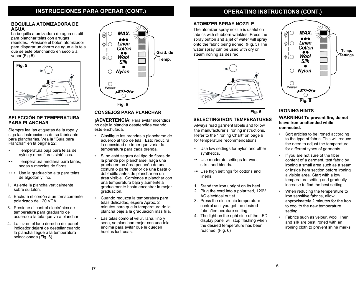 Shark GI490 User Manual | Page 7 / 12