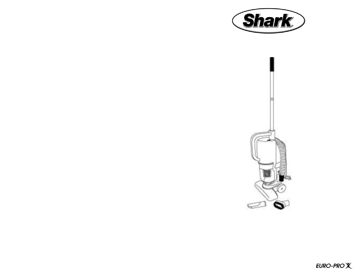 Shark TURBO STCIK VAC EP600LN User Manual | 6 pages