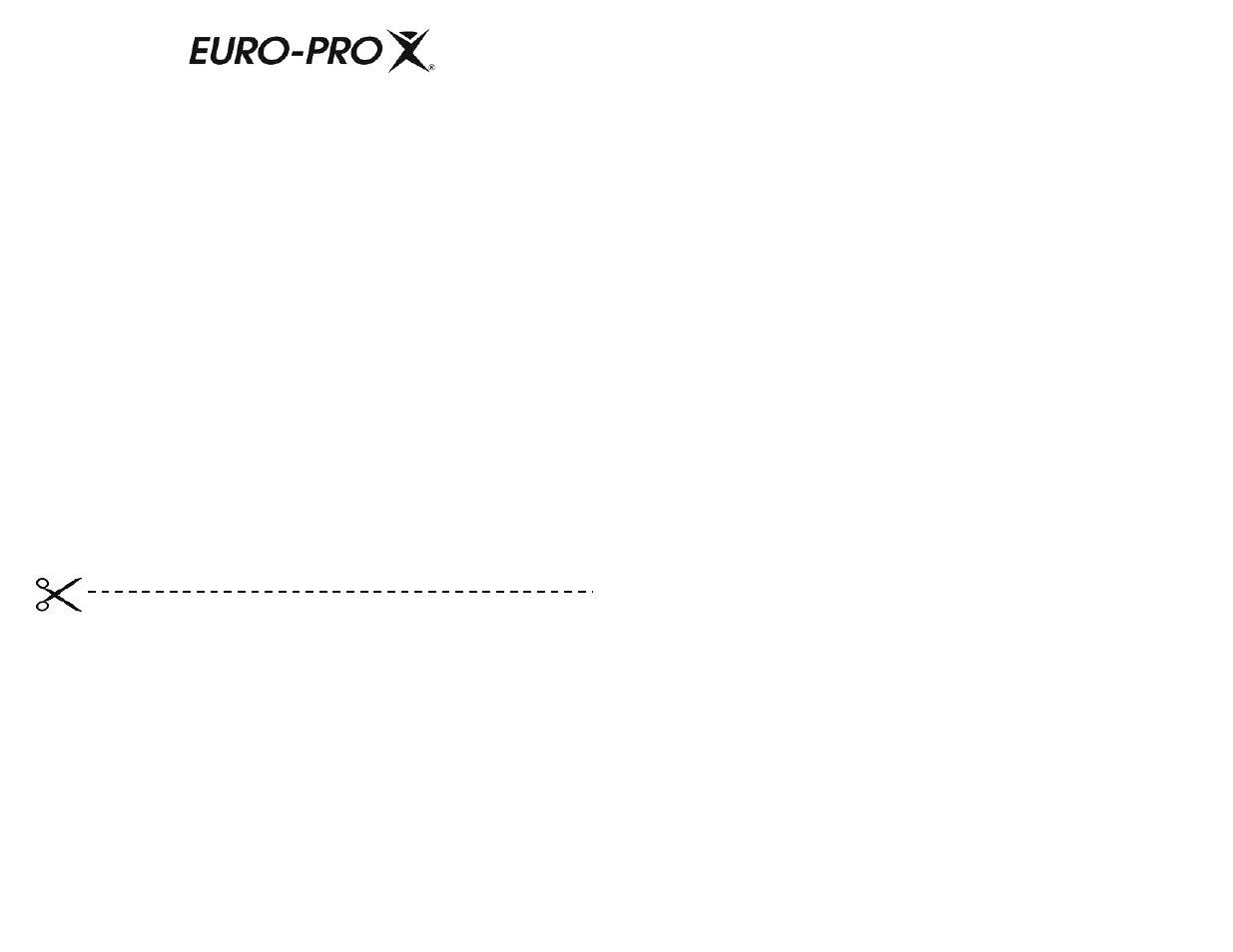 One (1) year limited warranty, Product registration card | Shark EURO-PRO X GI468 User Manual | Page 7 / 7