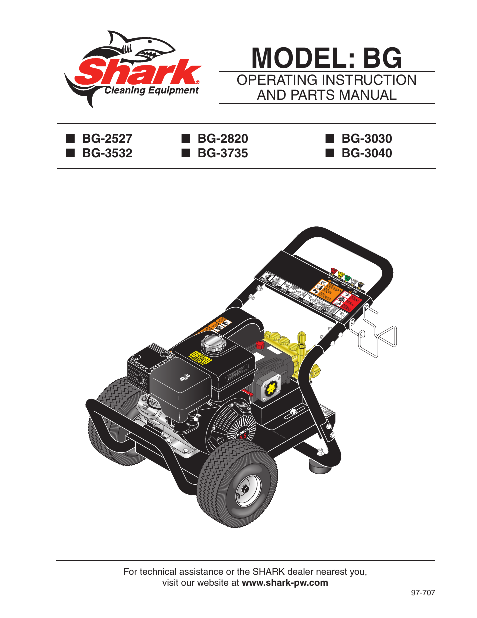 Shark BG-2820 User Manual | 30 pages