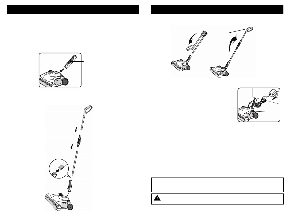 Assembling your cordless sweeper, Operating instructions, Charging instructions | Shark V1940Q User Manual | Page 3 / 13