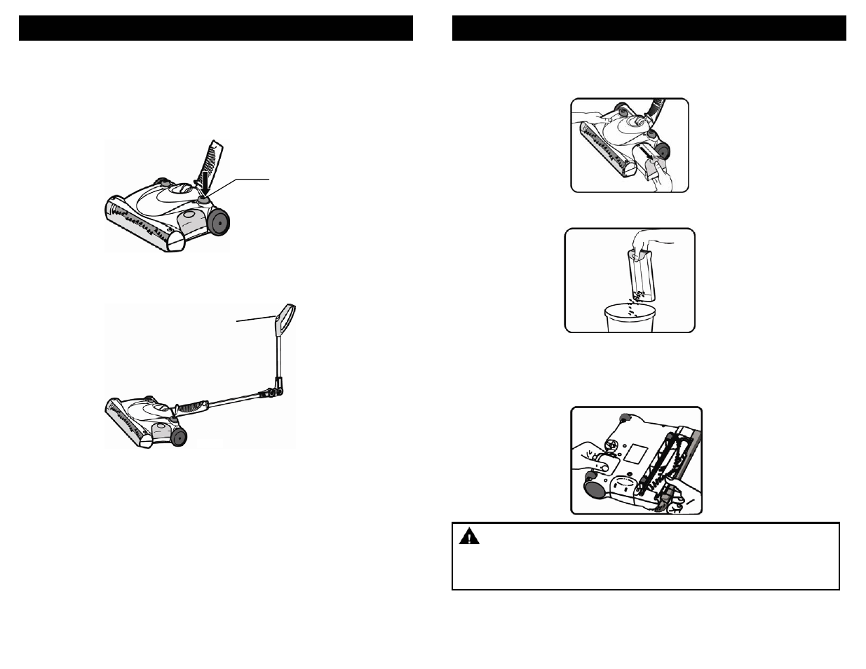 Operating instructions, Anti-jam brush roll feature, How to operate your cordless sweeper | Cleaning the dust container | Shark V1940Q User Manual | Page 5 / 13