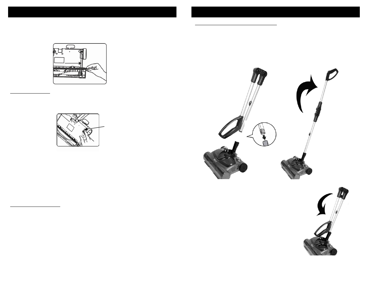 Operating instructions, Instrucciones de uso | Shark V1950 User Manual | Page 12 / 14