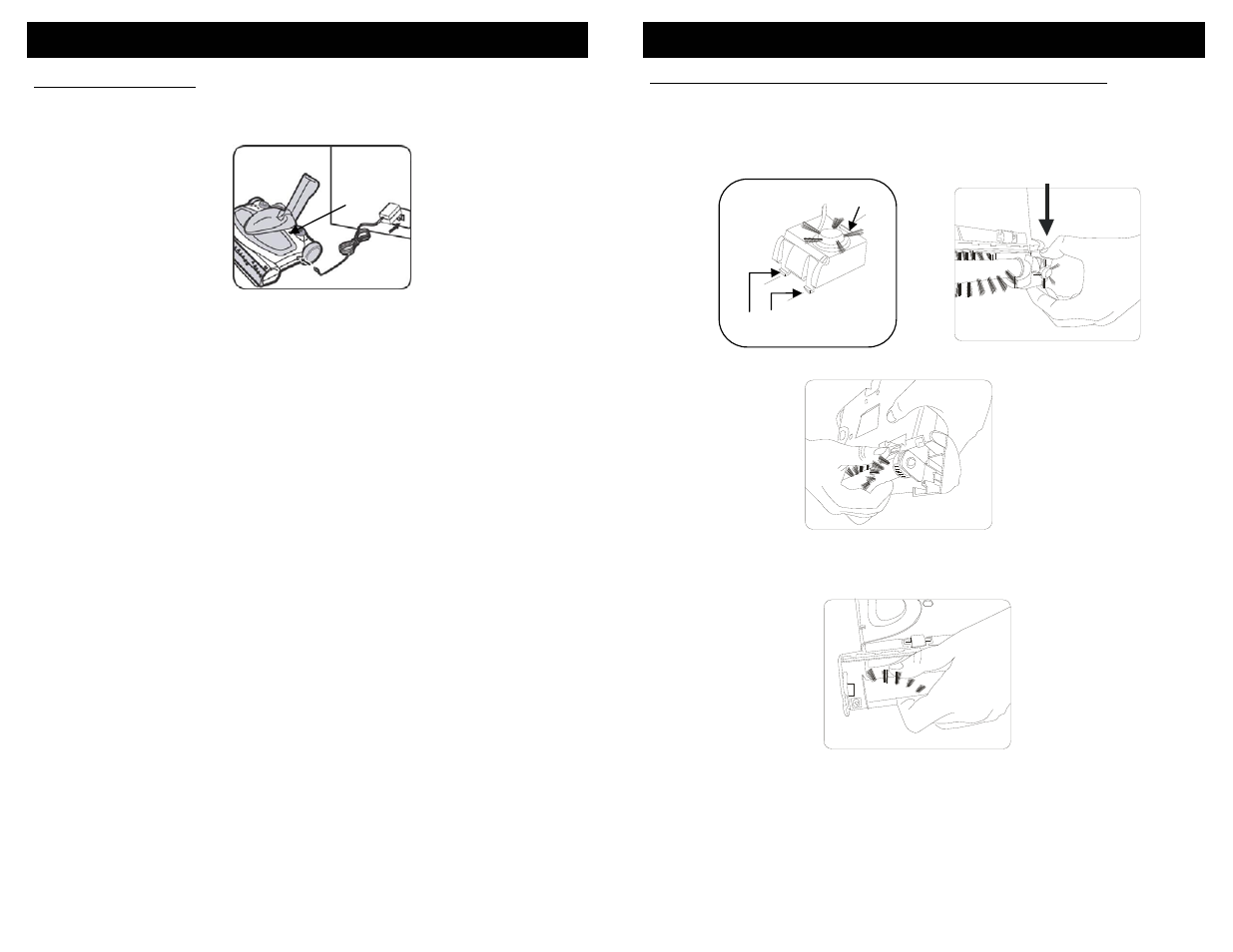 Operating instructions, Instrucciones de uso | Shark V1950 User Manual | Page 6 / 14
