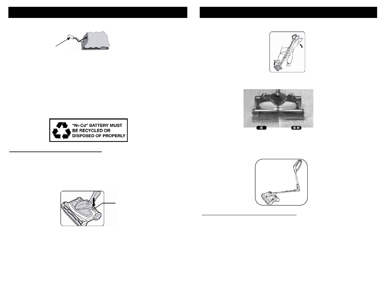 Operating instructions, Instrucciones de uso | Shark V1950 User Manual | Page 8 / 14