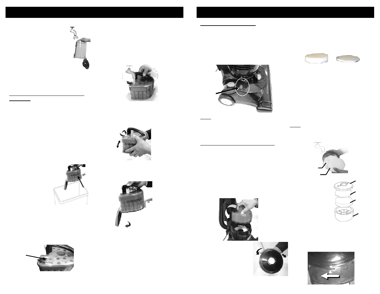 Instrucciones de mantenimiento | Shark NV30C User Manual | Page 24 / 24