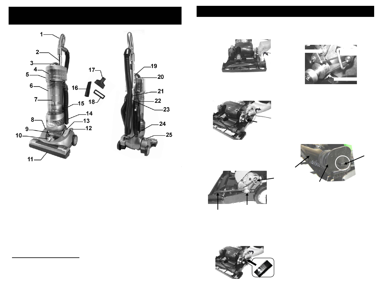 Dépannage | Shark NV30C User Manual | Page 4 / 24