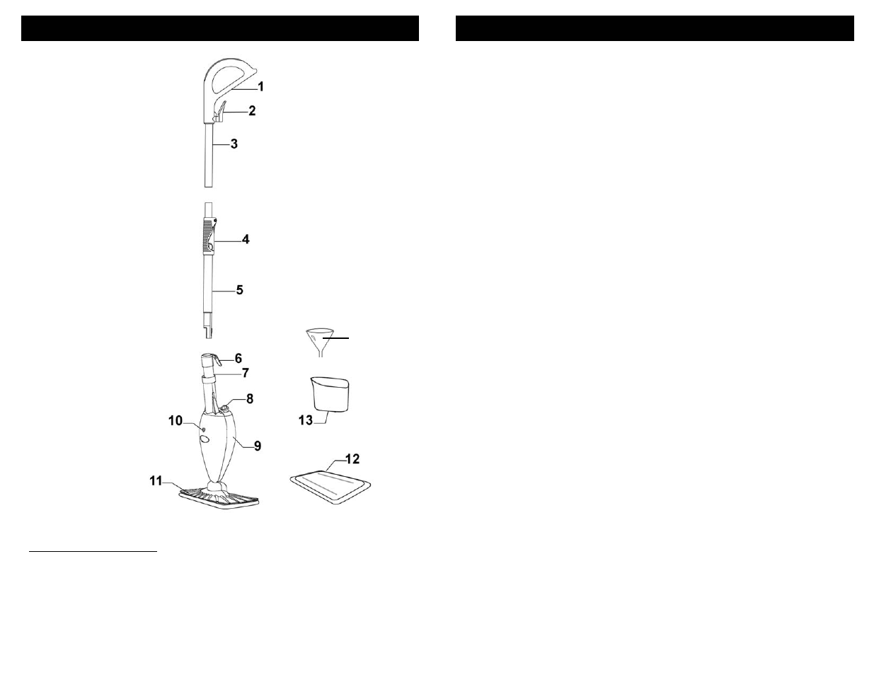 Getting to know your steam mop, Features | Shark S3101 N User Manual | Page 3 / 15