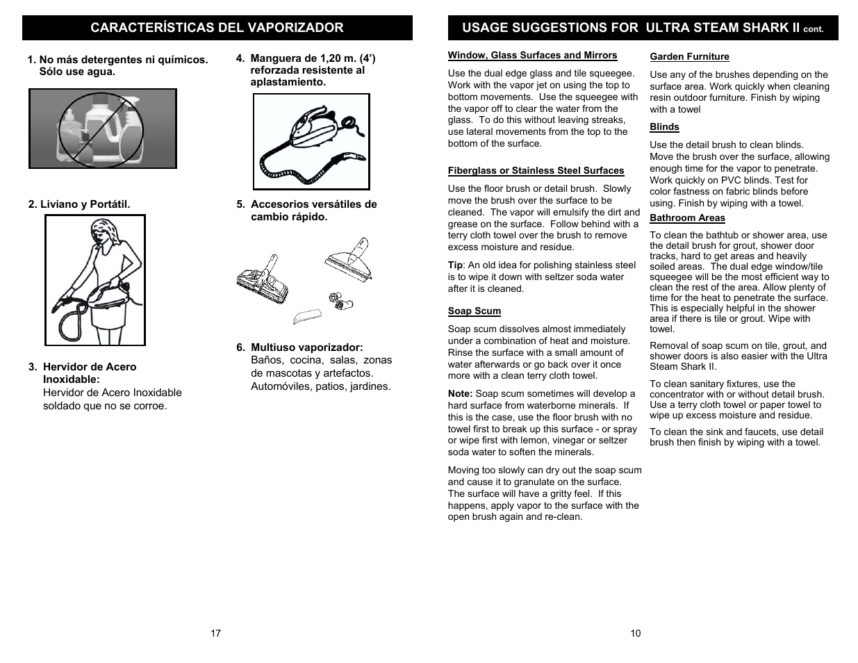 Shark EP908 User Manual | Page 11 / 14