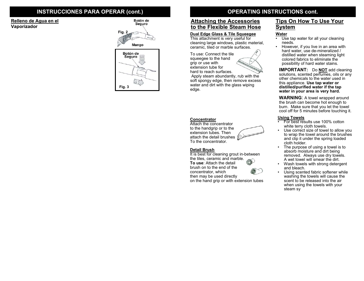 Tips on how to use your system | Shark EP908 User Manual | Page 9 / 14