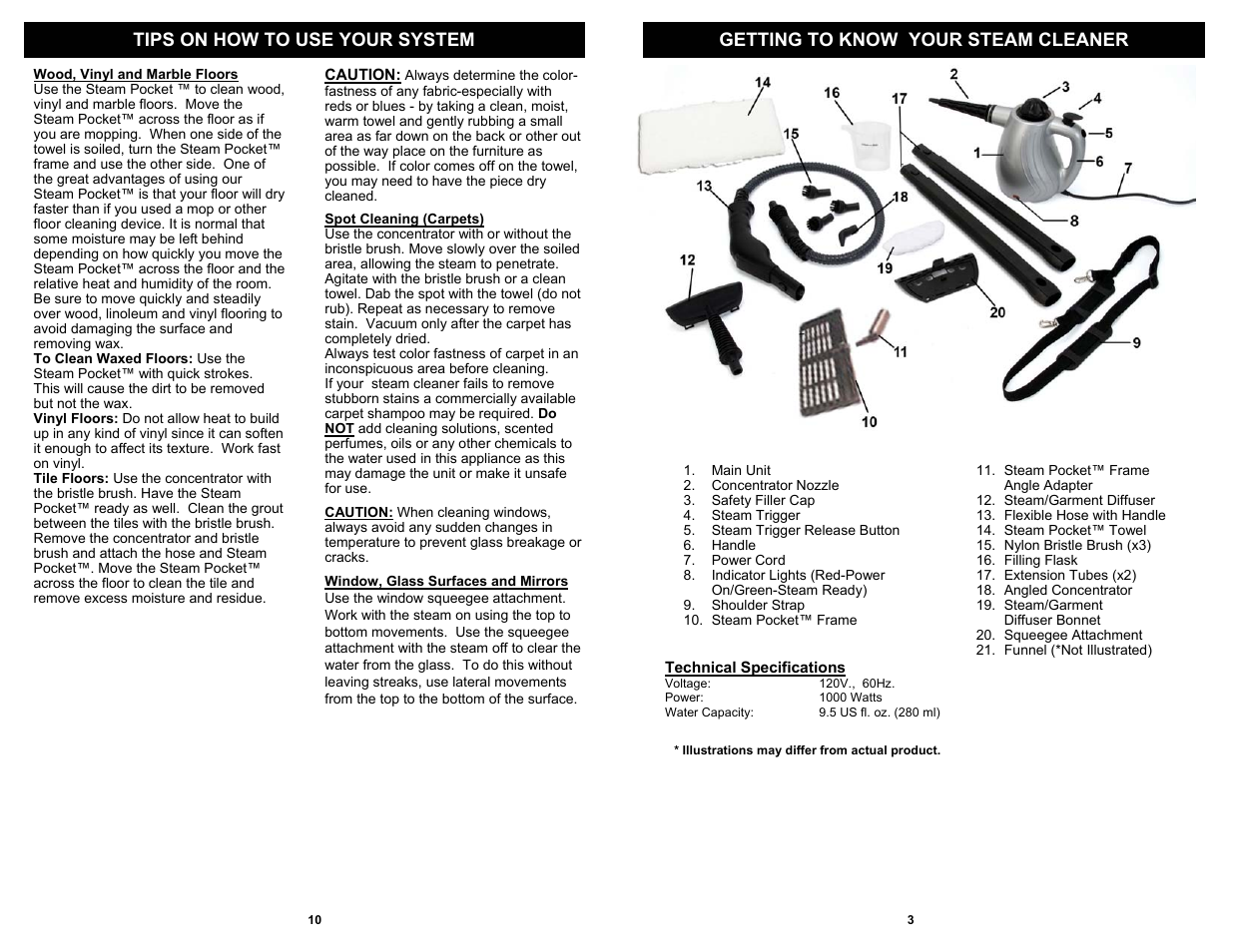 Shark STEAM BLASTER JR. S3200 User Manual | Page 5 / 8