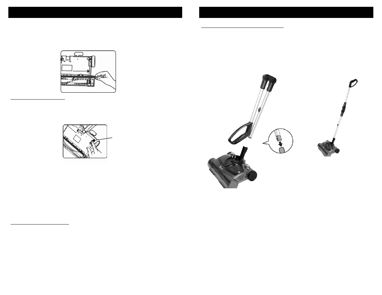 Operating instructions, Instrucciones de uso | Shark V1900W User Manual | Page 5 / 14