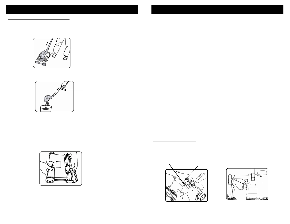 Operating instructions, Instrucciones de uso | Shark V1900W User Manual | Page 7 / 14