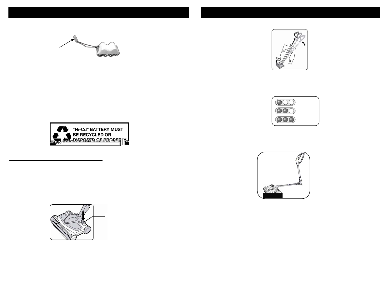 Operating instructions, Instrucciones de uso | Shark V1900W User Manual | Page 8 / 14
