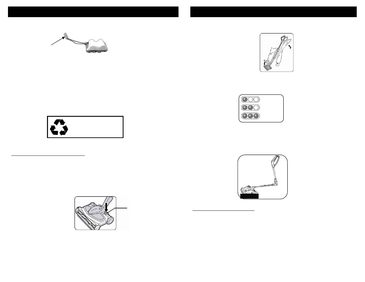 Operating instructions, Instrucciones de uso | Shark V1900W User Manual | Page 9 / 14