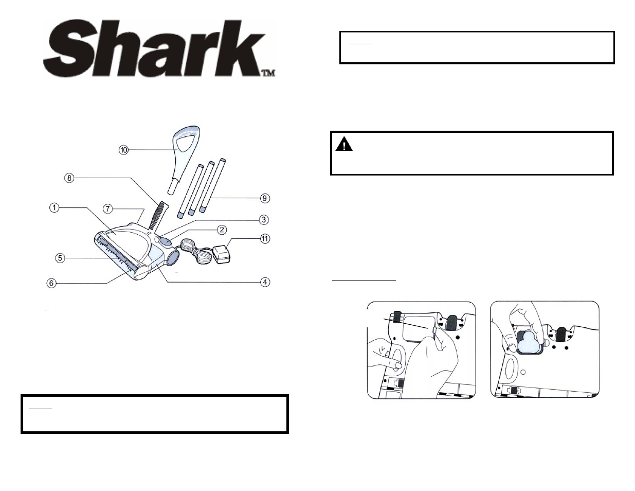 Desmontaje del paquete de pilas, Desmontaje y desecho de las pilas | Shark V1725 User Manual | Page 12 / 14