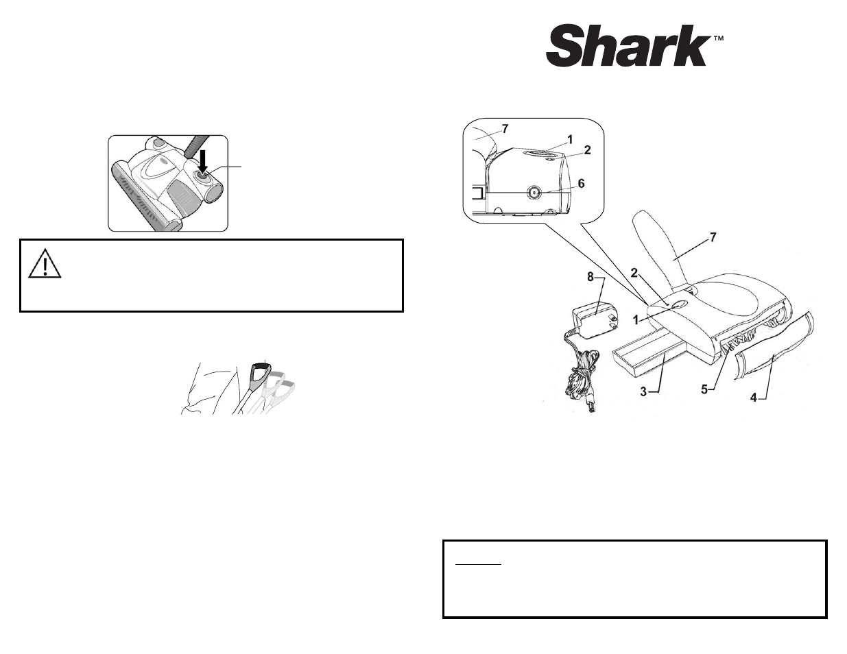 Utilisation de votre balayeuse sans fil, Cordless hand sweeper | Shark V1730 User Manual | Page 24 / 28