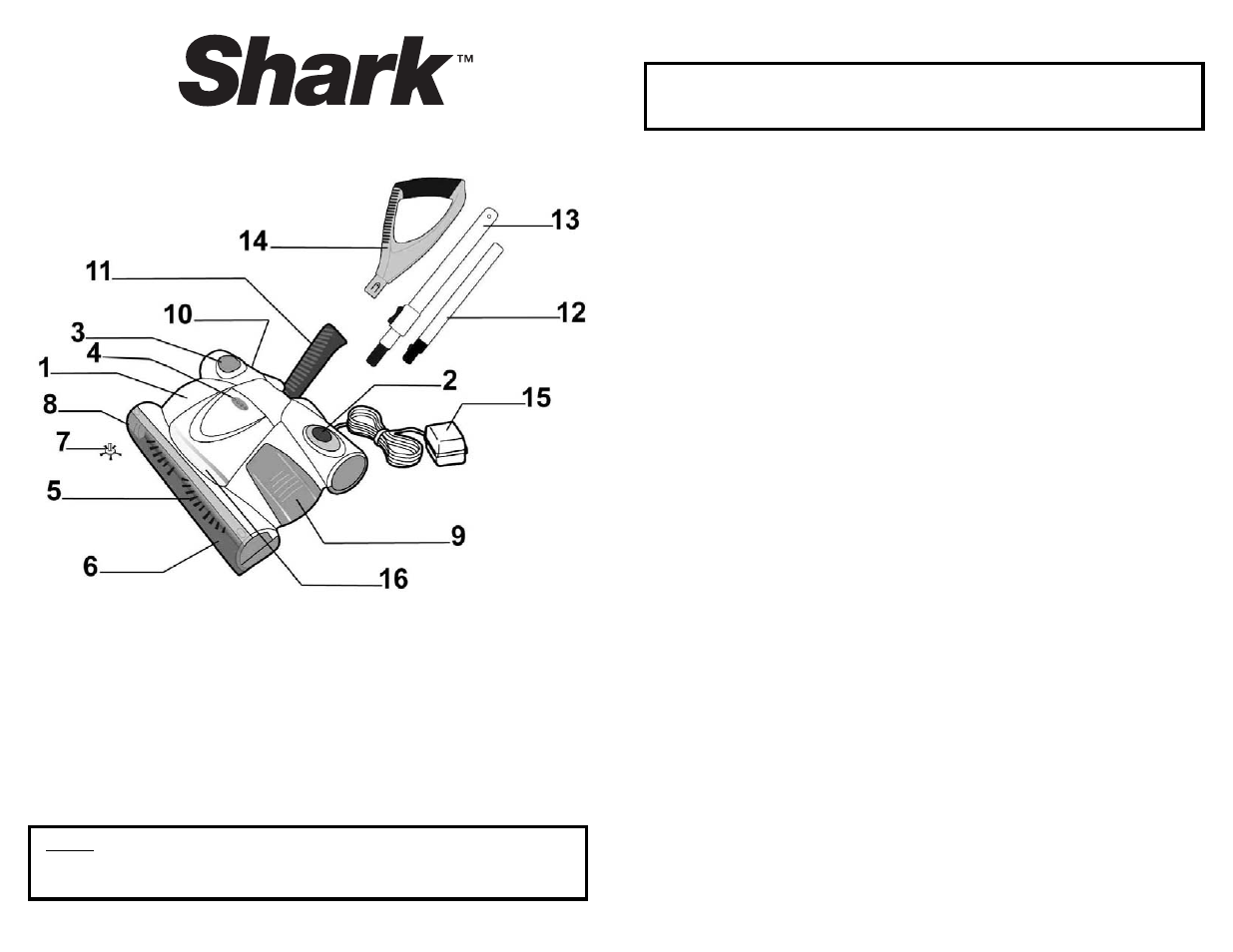 Shark V1730 User Manual | Page 4 / 28