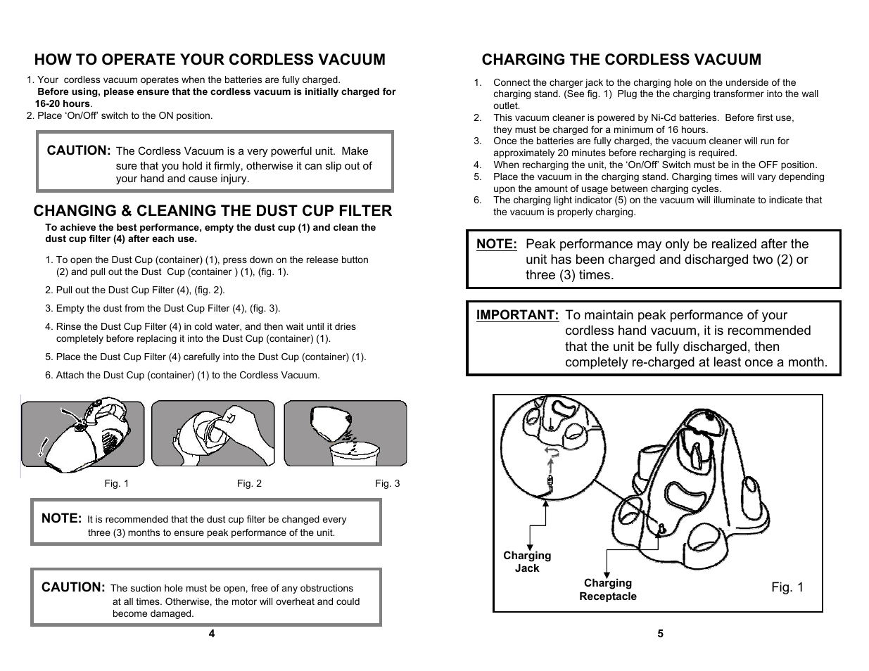 Changing & cleaning the dust cup filter | Shark EP750ST User Manual | Page 3 / 5